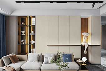 澄迈北欧风格-客厅