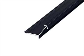 澄迈航空纤维墙咔铝合金阳角线（哑黑氧化）