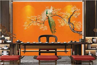 澄迈森佰汇航空纤维墙咔（春花秋月）