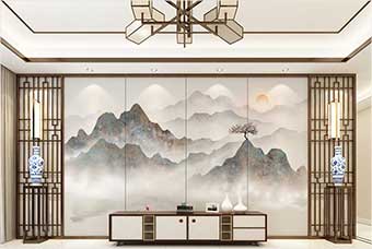 澄迈森佰汇航空纤维(山水画系列)