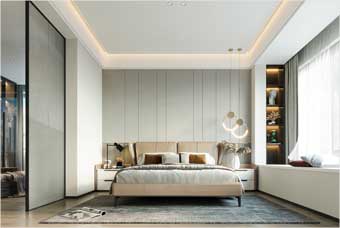 澄迈卧室空间案例