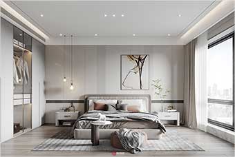 澄迈卧室空间案例